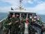 Tim Sahli Bidang Hubin Panglima TNI Tinjau Karang Singa